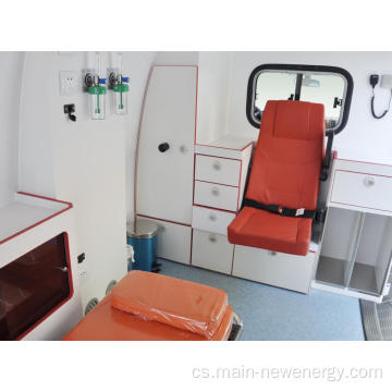 Ochranný autobus s ambulance